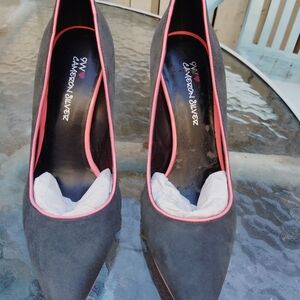 Nine West Black and Pink Heels